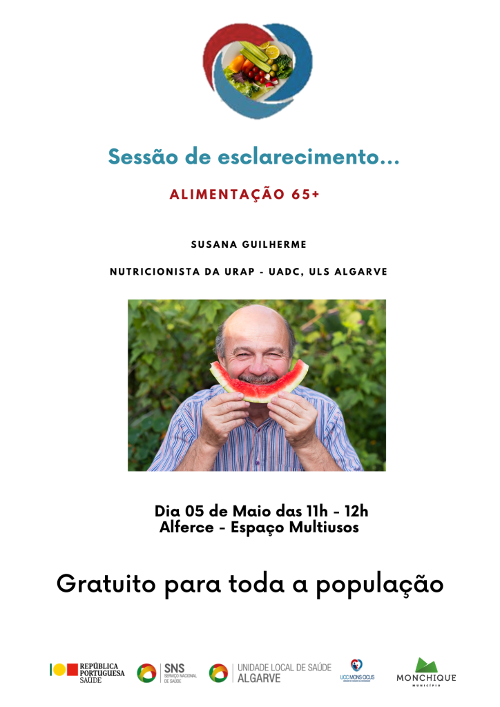 Sessão de Esclarecimento Alimentação +65