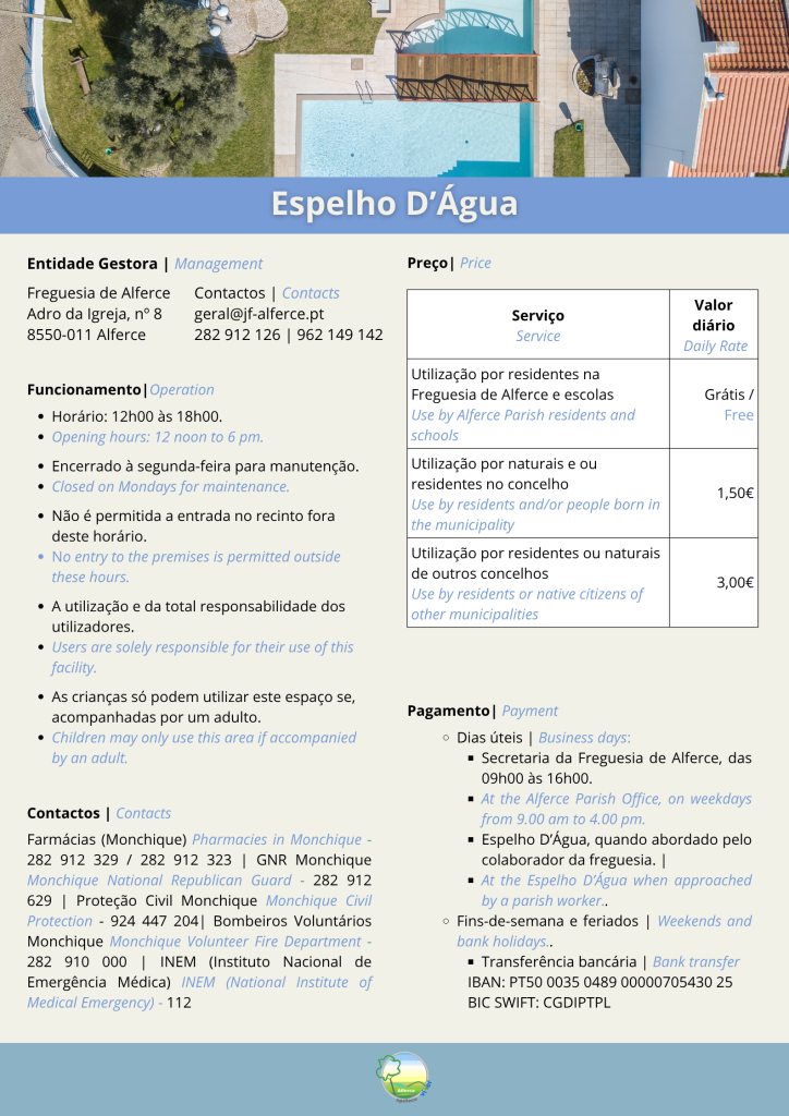 Espelho D'Água - Abertura 16 de Junho 2026