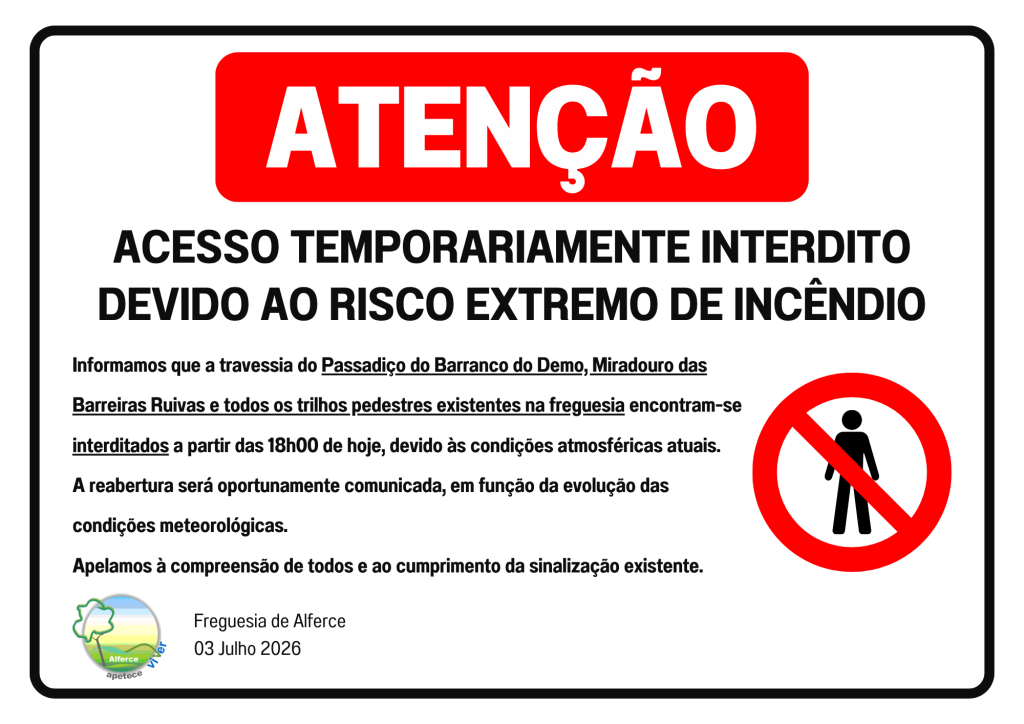 Acesso Florestal Interdito