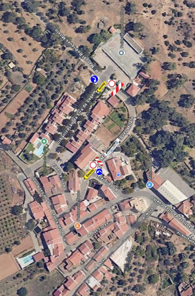 Aviso à população | Condicionamento de trânsito em Alferce