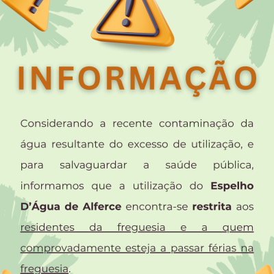 Aviso Restrições PT