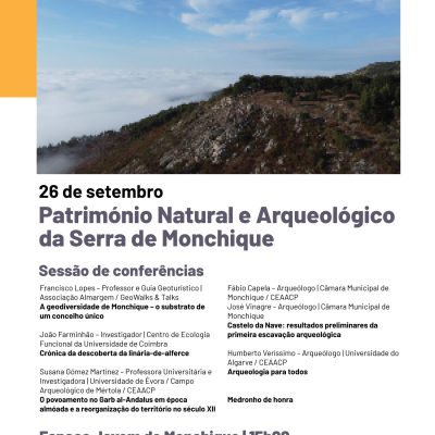 Cartaz Jornadas Europeias do Património Monchique 2026